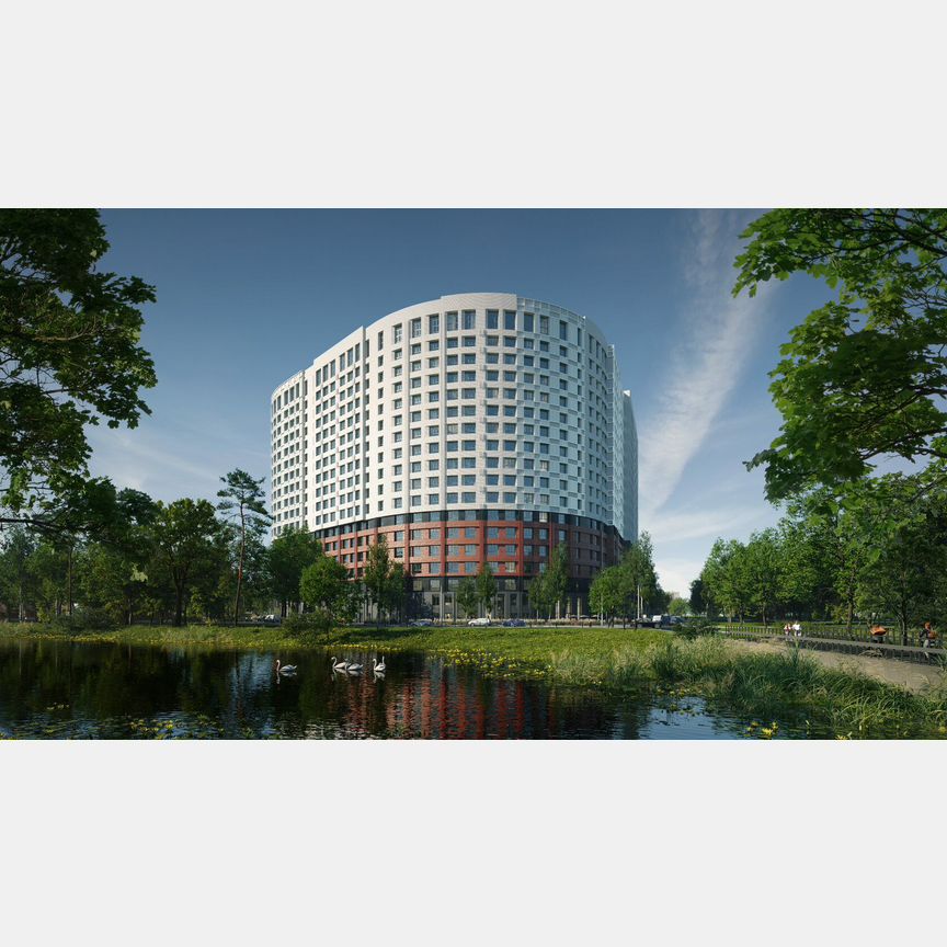 Квартира-студия, 36,9 м², 16/17 эт.