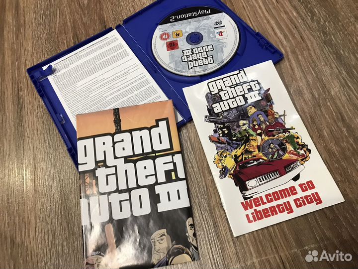 Sony playstation 2 - GTA3 лицензия