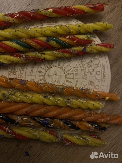 Свечи-скрутки