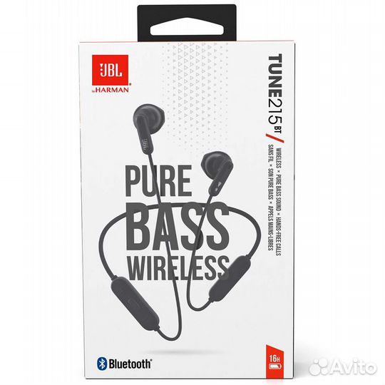 Наушники внутриканальные Bluetooth JBL tune215BT