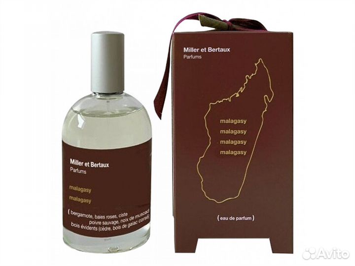 Miller Et Bertaux Malagasy 100 мл