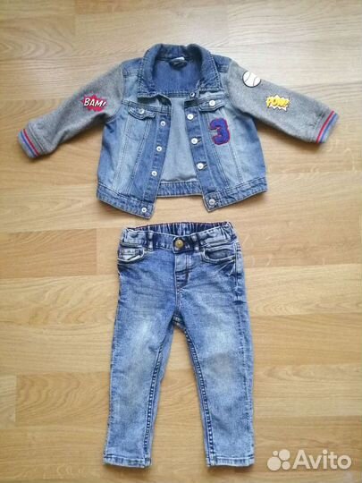 Костюм H&m куртка и джинсы