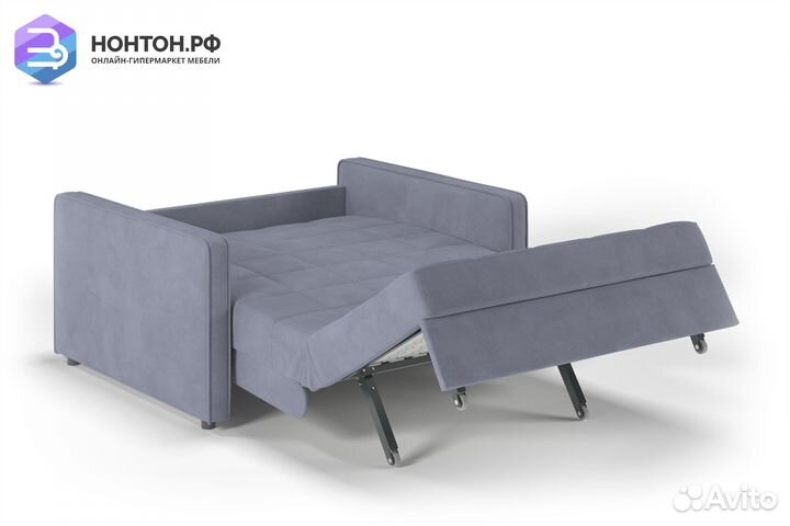 Диван аккордеон Модо темно-серый
