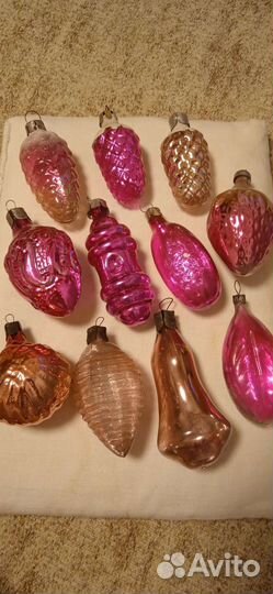 Ёлочные игрушки СССР