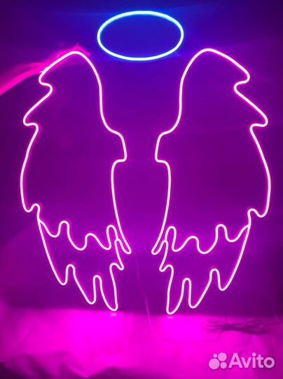 Неоновая вывеска. Дизайн бесплатно