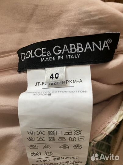 Dolce gabbana сарафан оригинал