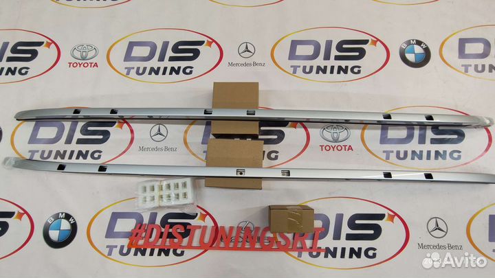 Рейлинги Mazda CX-5 с 2017г серебро