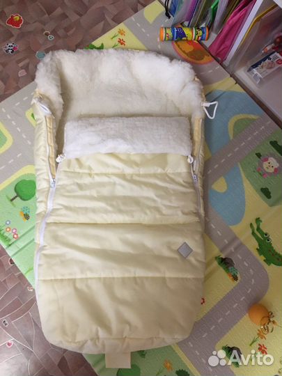 Зимний конверт в коляску