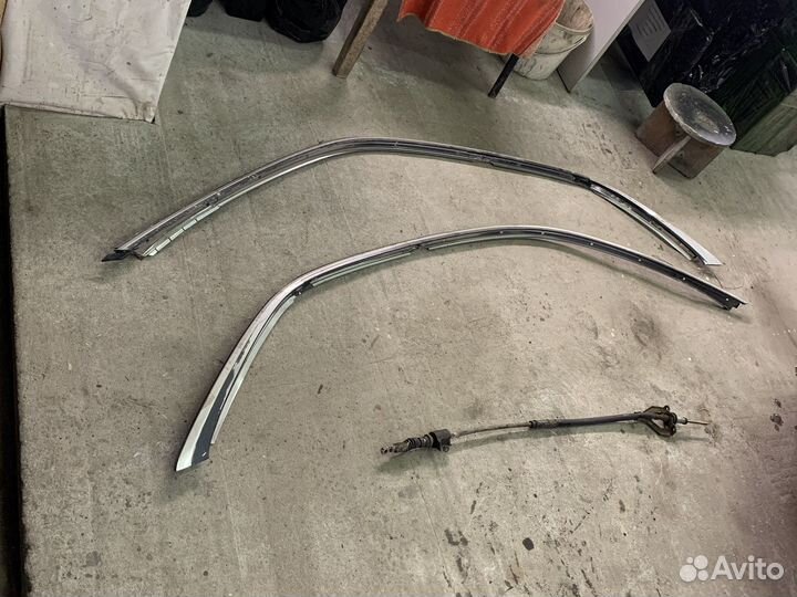 Молдинги боковые honda integra DB6