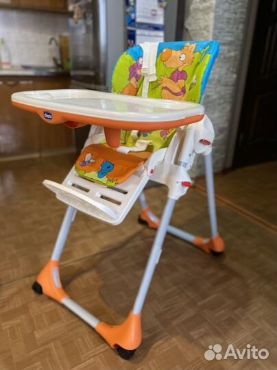 Стульчик для кормления Chicco Polly 2-in-1