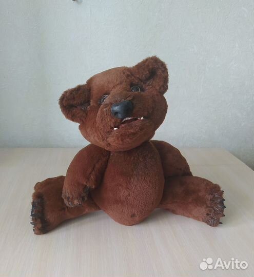Реалистичный медвежонок авторская игрушка