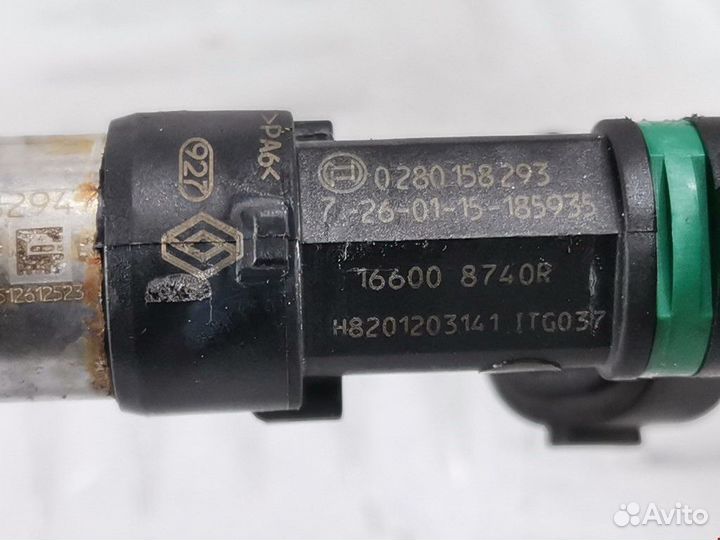 Форсунка Dacia Sandero 2 2015 166008740R