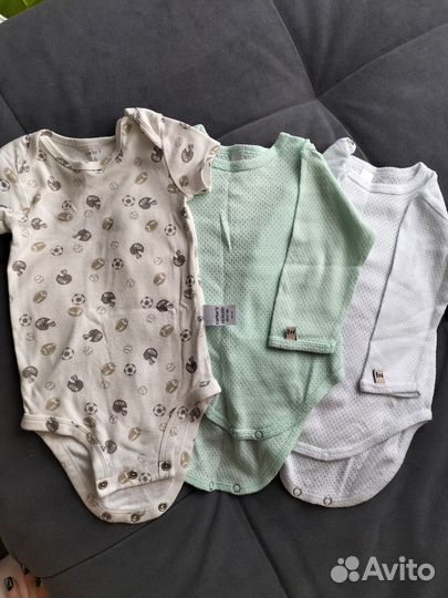 Вещи пакетом на мальчика 62 68 74