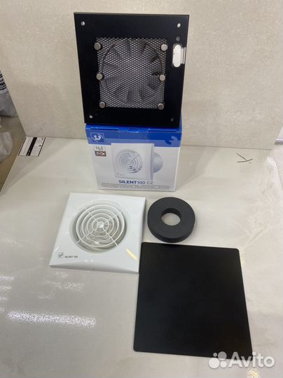 Вентилятор вытяжной silent 100 cz на магнитики