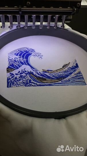 Машинная вышивка на одежде