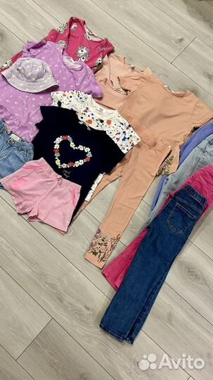 Пакет одежды для девочки 110 116