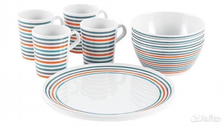 Набор пикниковой посуды Easy Camp Melamine Set 4