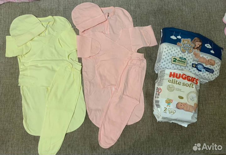 Вещи для новорожденной девочки