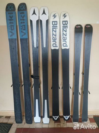 Горные лыжи универсальные, скитур, фрирайд