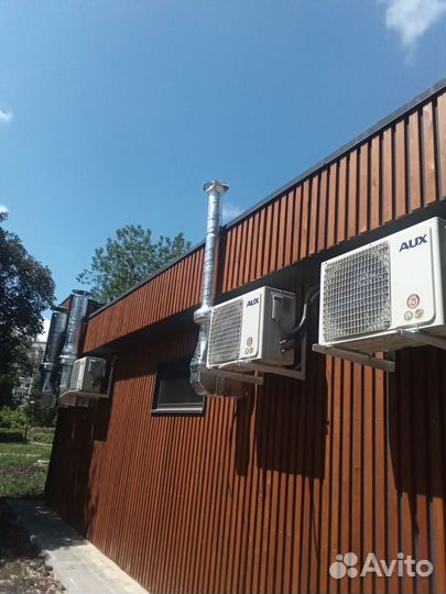 Монтаж систем вентиляции и кондиционирования