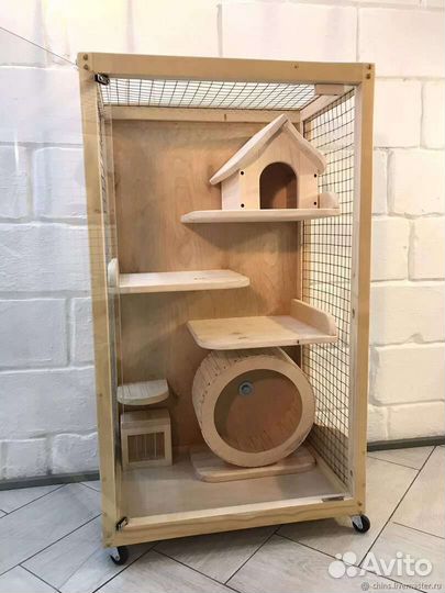 Клетка для грызунов. Витрина