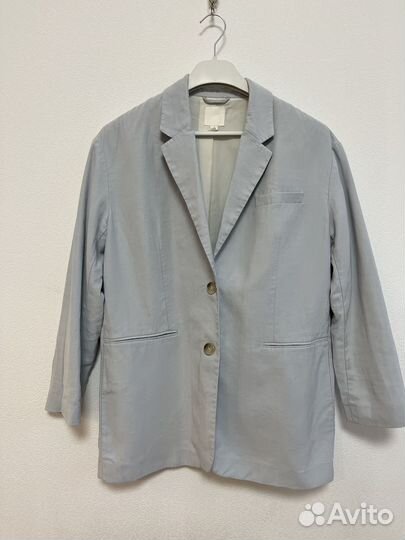 Пиджак hm летний оверсайз