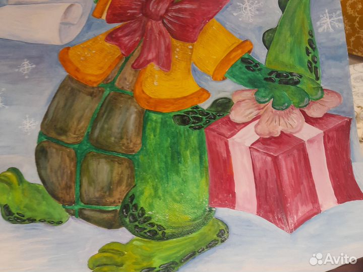 Плакат Дракон А2 (ватман