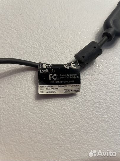 Веб-камера Logitech C200 V-U0011