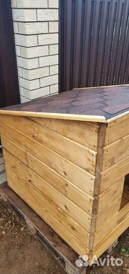 Будка для собаки утепленная