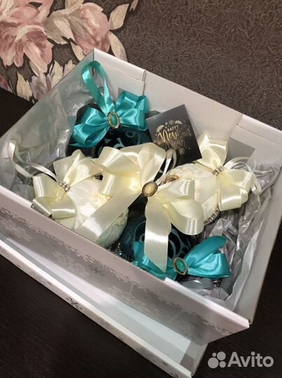 Елочные шары ручной работы