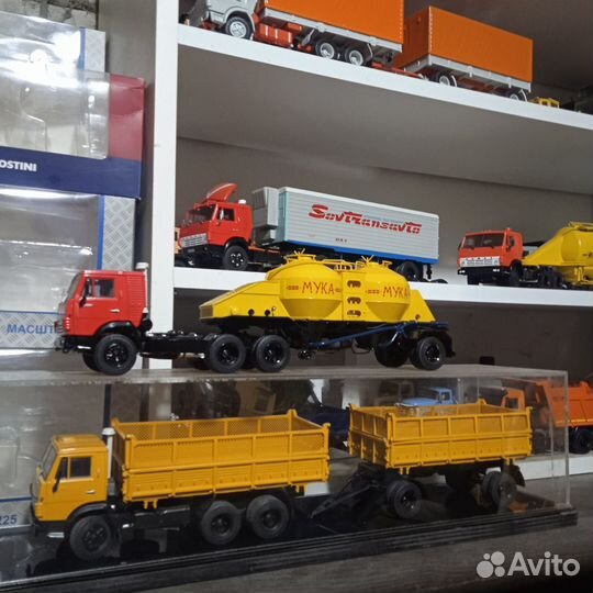 Модель камаза 54112 с п/п мука - воз