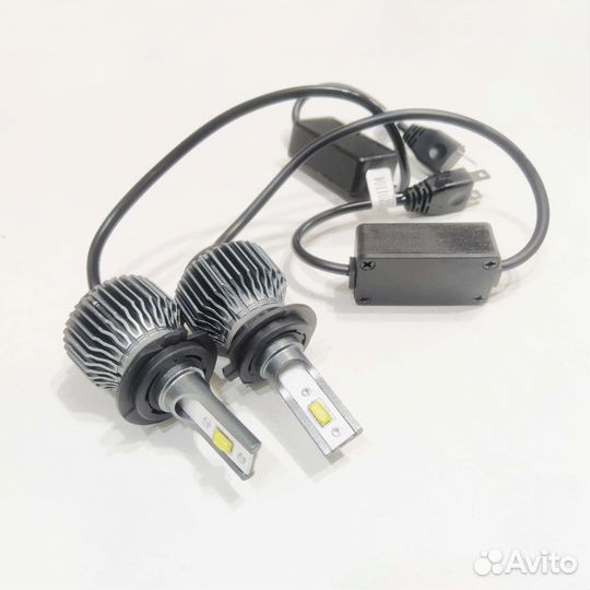 Светодиодные Led лампы 2 шт. H1 H11 HB4 HB3 H4 H7