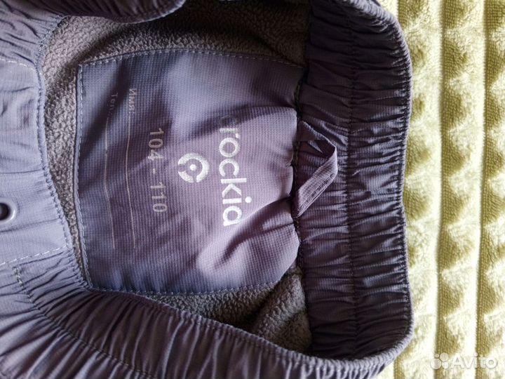 Брюки демисезонные для девочки 110