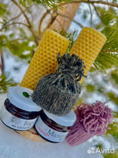 Подарок на 8 марта / набор свечей из 2 штук