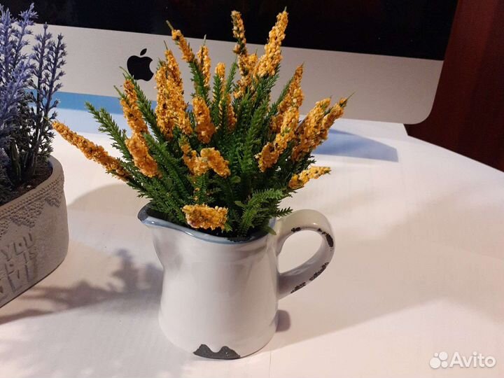 Вереск. Растение искусственное