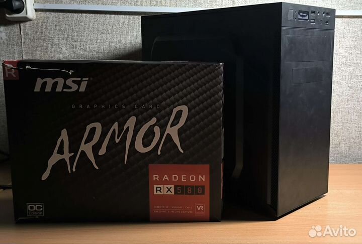 Ryzen 5 2600, rx 580 4gb