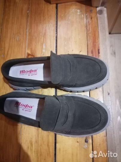 Мокасины женские 40 размер натуральная кожа
