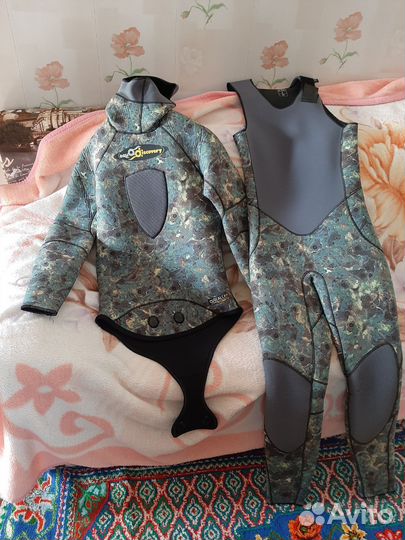 Гидрокостюм для подводной охоты 7мм