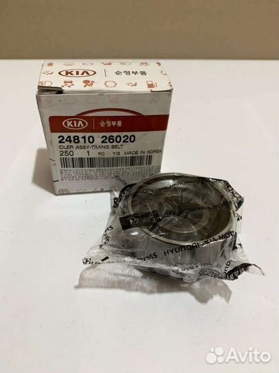 Ролик ремня грм kia rio