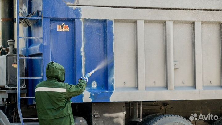 Пескоструйная обработка кузова