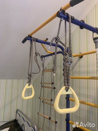 Веревочная лестница, кольца