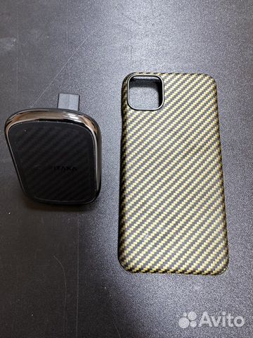 Чехол и держатель Pitaka для iPhone 11 Pro max