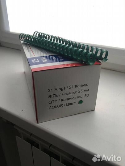 Пружины пластиковые для переплета от 14 мм до 32мм