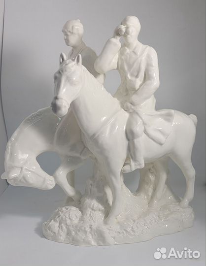 Статуэтка Дозор Конаково фаянс