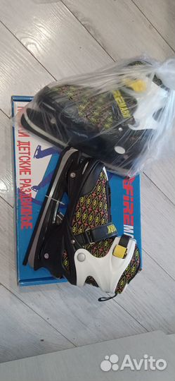 Коньки раздвижные 37-40 новые