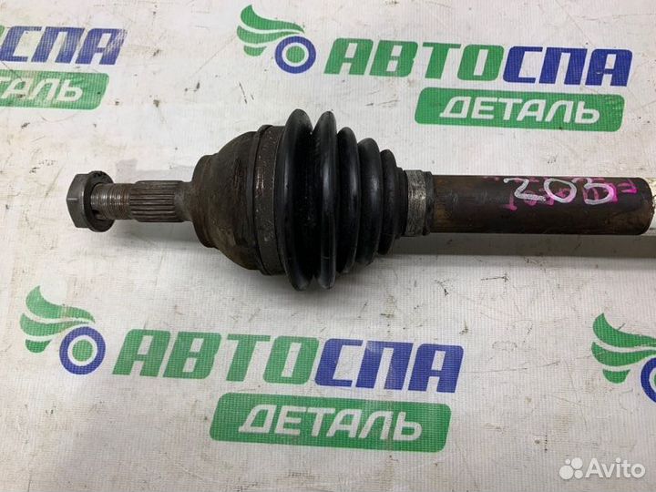 Привод в сборе передний правый Peugeot 308 хетчбек