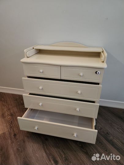 Пеленальный комод можга красная звезда 5 ящиков