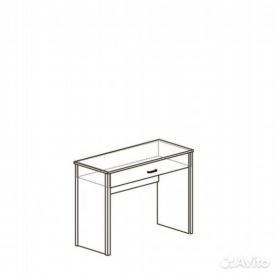 Стол туалетный дуб делано