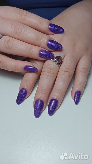 Маникюр наращивание модель на маникюр