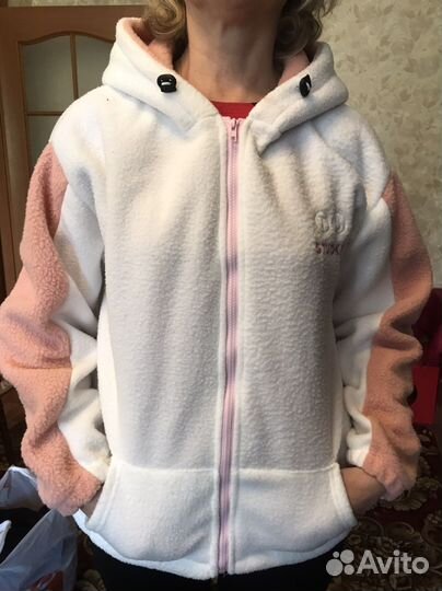 Флисовая кофта корейская и теплые вещи